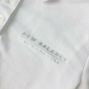 【1円】NEW BALANCE GOLF ニューバランスゴルフ 半袖ポロシャツ ホワイト系 0 [240101079023] レディースの画像3