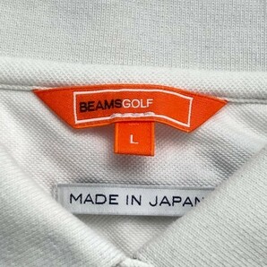 【1円】BEAMS GOLF ビームスゴルフ 半袖ポロシャツ ホワイト系 L [240101086376] レディースの画像4