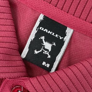 【1円】OAKLEY オークリー 29241310 半袖ポロシャツ スカル刺繍 ピンク系 M [240101087052] メンズの画像6