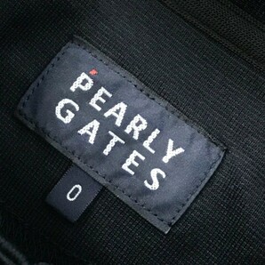 【1円】PEARLY GATES パーリーゲイツ 袖フリル 半袖ポロシャツ ネイビー系 0 [240101095475] レディースの画像5