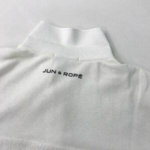 【1円】JUN&ROPE ジュン アンド ロペ 半袖ポロシャツ 切替 ホワイト系 L [240101096012] メンズの画像4