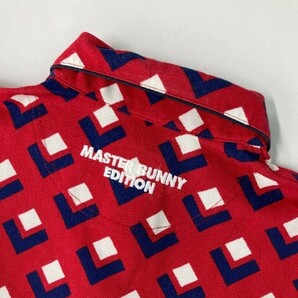 【1円】MASTER BUNNY EDITION マスターバニーエディション 半袖ポロシャツ 総柄 レッド系 0 [240101097619] レディースの画像4