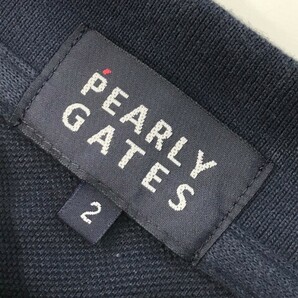 【1円】PEARLY GATES パーリーゲイツ 半袖ポロシャツ ネイビー系 2 [240101099928] レディースの画像4