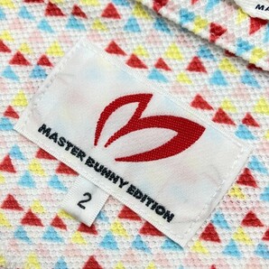 【1円】MASTER BUNNY EDITION マスターバニーエディション 半袖ポロシャツ 総柄 ホワイト系 2 [240001984148] レディースの画像7