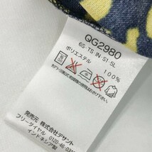 【1円】LE COQ GOLF ルコックゴルフ 半袖ポロシャツ ボタンダウン 総柄 ネイビー系 M [240101055807] メンズ_画像6