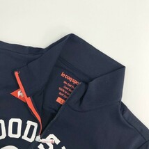 【1円】LE COQ GOLF ルコックゴルフ ハーフジップ半袖Tシャツ ネイビー系 L [240101058943] レディース_画像3