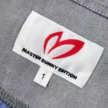 【1円】MASTER BUNNY EDITION マスターバニーエディション 半袖ポロシャツ 総柄 ブルー系 1 [240101061930] レディース_画像6