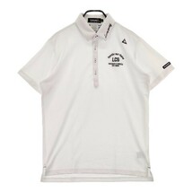 【1円】LE COQ GOLF ルコックゴルフ 半袖ポロシャツ ホワイト系 LL [240101065082] メンズ_画像1