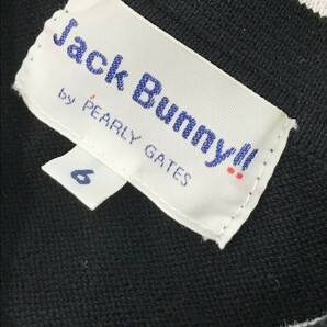 【1円】JACK BUNNY ジャックバニー 半袖ポロシャツ ニット ブラック系 6 [240101067449] メンズの画像5