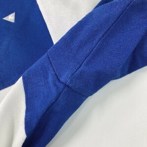 【1円】LE COQ GOLF ルコックゴルフ 半袖ポロシャツ ダイヤ柄 ブルー系 LL [240101068962] メンズの画像8