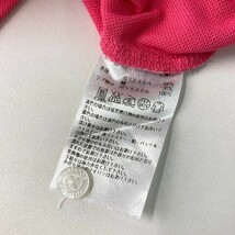 【1円】ADIDAS GOLF アディダスゴルフ 半袖ポロシャツ ピンク系 L [240101072276] レディース_画像7