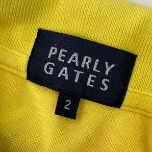 【1円】PEARLY GATES パーリーゲイツ 半袖ポロシャツ イエロー系 2 [240101084480] レディースの画像5