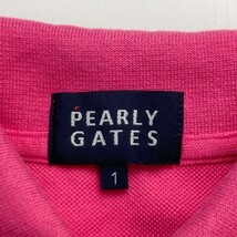 【1円】PEARLY GATES パーリーゲイツ 055-5260802 半袖ポロシャツ ピンク系 1 [240101089044] レディース_画像4