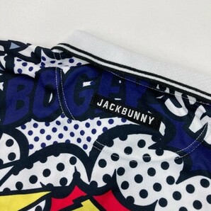 【1円】JACK BUNNY ジャックバニー 半袖ポロシャツ 総柄 ホワイト系 1 [240101093423] レディースの画像5