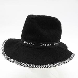 [ beautiful goods ]DANCE WITH DRAGON Dance With Dragon poketabru shaggy manishu hat black group F [240001789419] Golf wear 