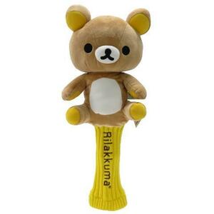 【新品】Rilakkuma GOLF リラックマ ゴルフ ヘッドカバー ブラウン系 DR [240001801810] ゴルフウェア