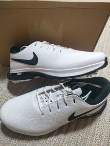 新品 定価26180 NIKE GOLF エアズーム ビクトリーツアー 3 27cm US9 ナイキ ゴルフ スパイク ゴルフシューズ 白 黒 ホワイト 防水 AIR