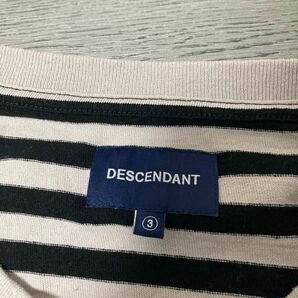 DESCENDANT ボーダー ポケットTシャツ 3 ポケT ディセンダントの画像5