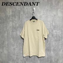 DESCENDANT バックロゴ Tシャツ 3 ディセンダント_画像1