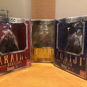 ワンピース フィギュアーツZero 三大将 青雉＆赤犬＆黄猿 新品セット！！