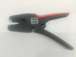 【中古品】★KNIPEX クニペックス ワイヤーストリッパー マルチストリップ10" 1242-195"　IT06YNG316DW