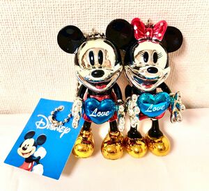 Disney ディズニー ミッキー&ミニー Love ボールチェーン 新品未使用