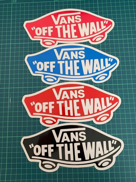 VANS Bigステッカー４色set