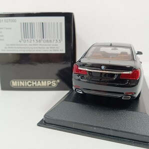 中古品 1/43 BMW F02 7シリーズ 2008 ブラックの画像5