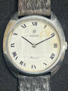 0001-0319 1円出品 時計 腕時計 WALTHAM ウォルサム Maxim マキシム 2針 手巻き 稼動品