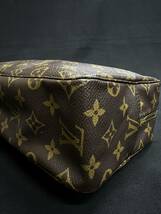 0001-0312 1円出品 Louis Vuitton ルイヴィトン モノグラム バッグ セカンド クラッチ ポーチ トゥルーストワレット 28 M47522/881TH_画像6