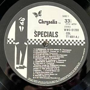 0001-0375 1円出品 レコード LP 洋楽 ロック ROCK クリサリス Chrysalis スペシャルズ THE SPECIALS WWS-81288 帯 付きの画像6