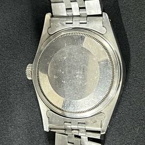 0001-0378 1円出品 ROLEX ロレックス オイスターパーペチュアル デイトジャスト 本体 Ref. 16030 裏蓋 Ref. 16000 自動巻き 傷有り 稼動品の画像4