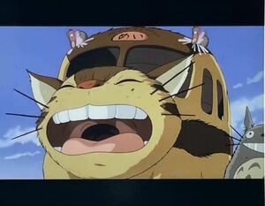 『となりのトトロ (1988) MY NEIGHBOR TOTORO』35mm フィルム 1コマ スタジオジブリ 映画 ネコバス トトロ Film Studio Ghibli