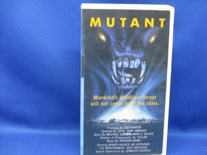 VHS ミュータント／人類改造計画　字幕スーパー　　　劇場未公開　未DVD化　ジョン・“バッド”・カードス　John Bud Cardos mutant　　/82