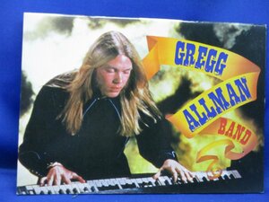 ツアー・パンフレット グレッグ・オールマン Gregg Allman 1977年 日本公演 JAPAN TOUR オールマン・ブラザーズ・バンド 　20710