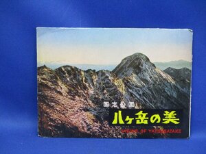 絵葉書 未使用　昭和 レトロ 国定公園　八ヶ岳の美　第5種郵便　１０枚袋 　　昭和30-40年ごろ 110425