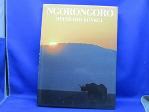 【希少】NGORONGORO (ンゴロンゴロ) ラインハルト キュンケル　アフリカ　写真集　REINHARD KUNKEL　文章/英語　洋書　122627