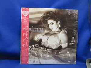 【帯/シュリンク付】Madonna(マドンナ)「Like A Virgin(ライク・ア・ヴァージン)」LP（12インチ）/Nile Records(P-13033)/ポップス /53002