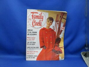 Family Circle USA 洋書/雑誌 1963年 ライフスタイル/広告/アメリカンレトロ ヴィンテージ 紙もの/スクラップ/ジャンクジャーナル /05050