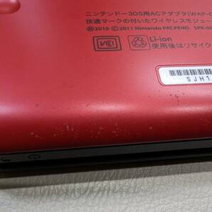 動作品 外箱付き Nintendo 任天堂 ニンテンドー 3DSLL 本体 レッド SPR-001 -N12-の画像10