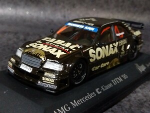 ミニチャンプス 1/43 メルセデスベンツ Cクラス 1995年 DTM 参戦車仕様( チーム AMGメルセデス/ヤン・マグヌッセン)