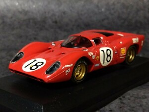 ベストモデル 1/43 フェラーリ 312P 1969年 ル・マン24時間出走車仕様