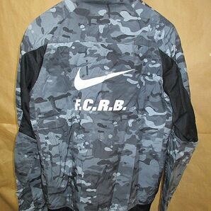 F.C.R.B. FCRB × NIKE 15SS REVOLUTION JACKET  迷彩 トレーニング ナイロン ジャケット 黒 Lの画像3