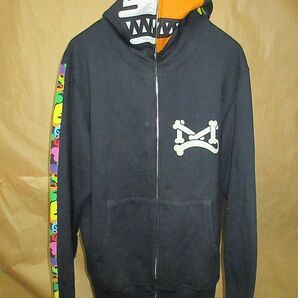 エイプ A BATHING APE MILO SHARK FULL ZIP HOODIE マイロ シャーク ジップアップ  パーカー XXLの画像1