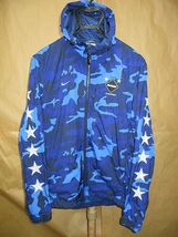 FCRB F.C.R.B. NIKE 14AW WARM UP JKT STAR スター　迷彩　ウォームアップ　ジャケット　L 青_画像1