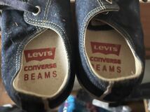 LEVI'S × BEAMS × CONVERSE ALL STAR26.5赤耳_画像2