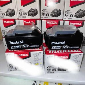 数量限定　makita マキタ BL1860b ２個セット未使用