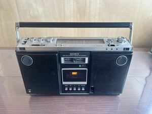 SONY 昭和レトロ カセットレコーダー CF-6500