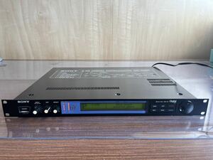 SONY 2CH DIGITAL REVERBERATOR MU-R201 通電確認済み