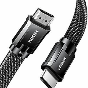 UGREEN hdmi 2.1 8K 60Hz フラット hdmiケーブル 2m